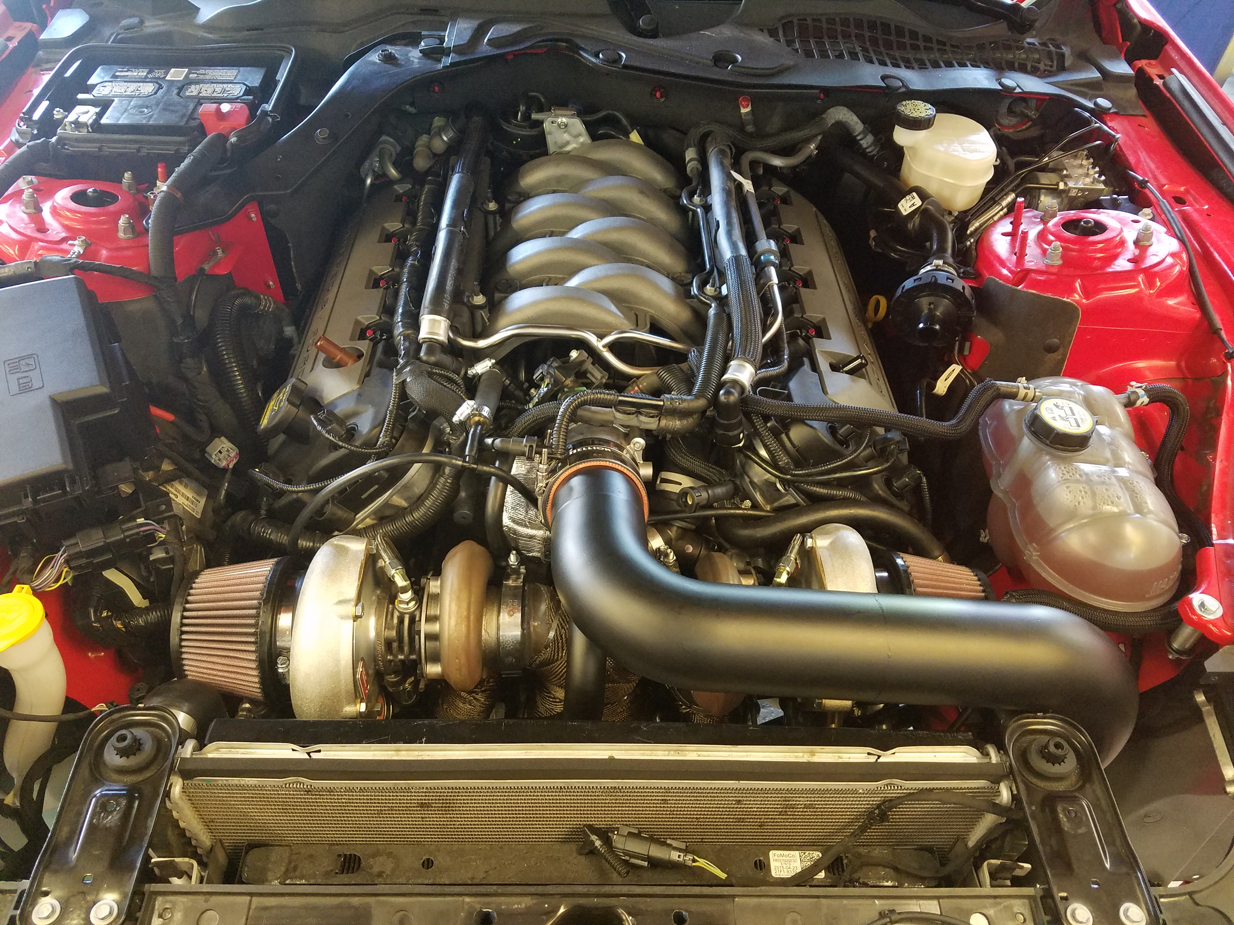 KP 2015 Ford Mustang GT Twin Turbo project.